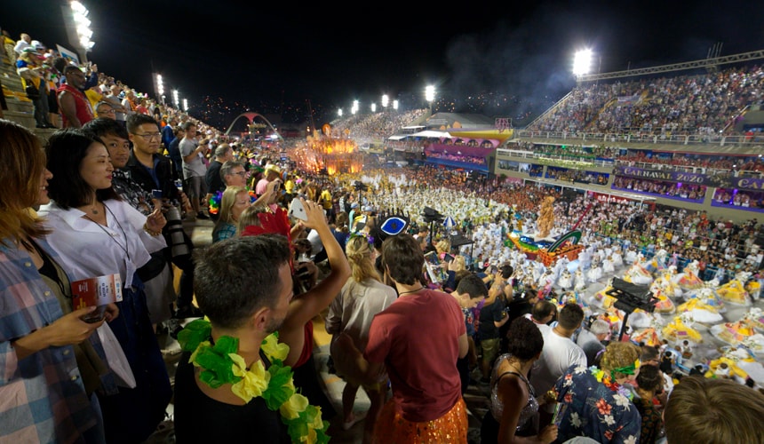 Rio de Janeiro Carnival Parade Access with Transfer Upgrade 2024